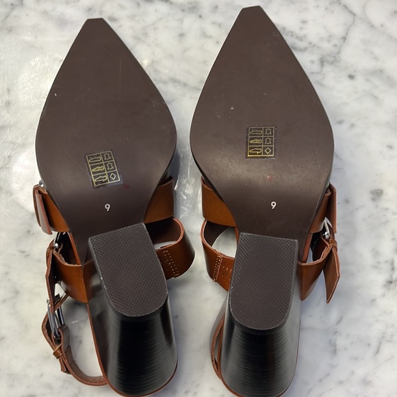 Free People x Jeffrey Campbell Harley Slingback Heels size 9 NWT - Picture 9 of 14